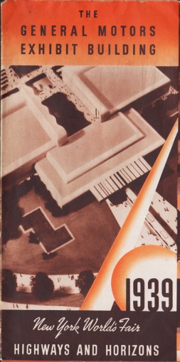 NY Worlds Fair 1939 Brochure GM Building