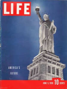 Statue of Liberty Vintage Life Magazine 1939