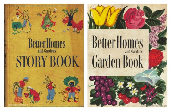 vintage Better Homes and garden Books 1950s