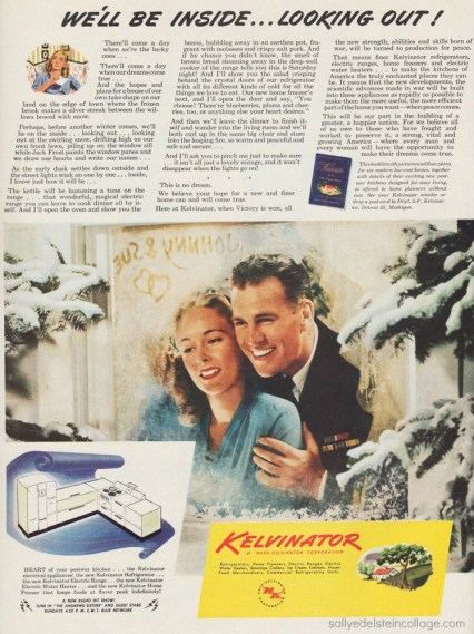 1940s couple dreaming  their American Dream home