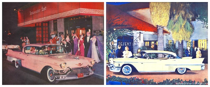 vintage Cadillac car ads 1950s