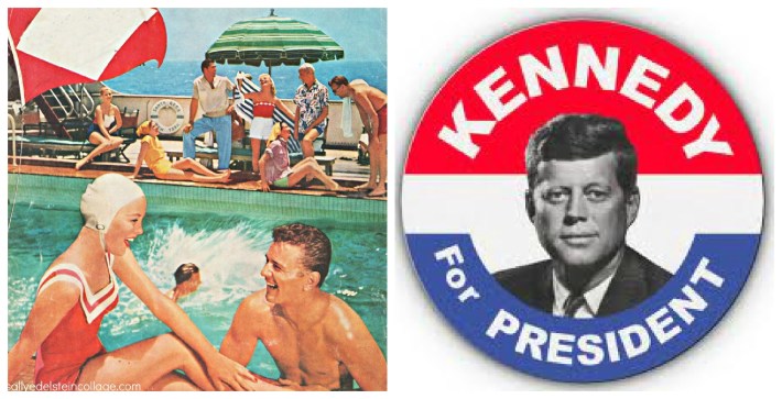 summer beachclub jfk for president button