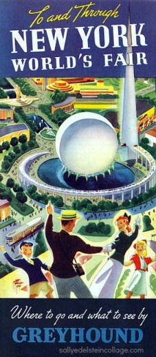 vintage brrochure Ny Worlds fair 1939