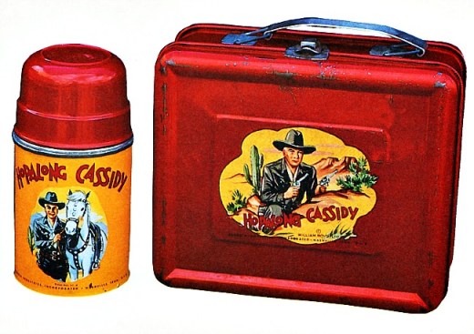 Vintage lunchbox Hopalong Cassidy