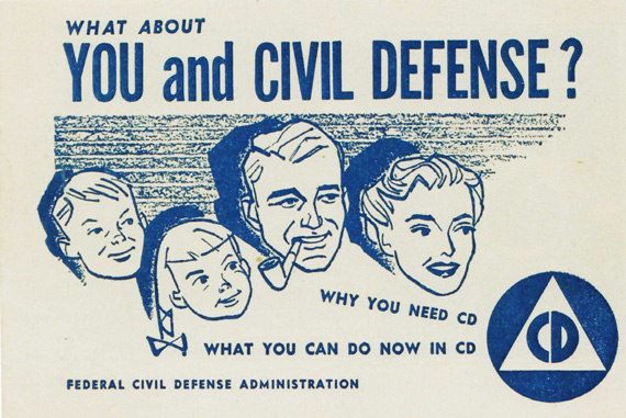 Vintage Civil defense Booklet 1950s