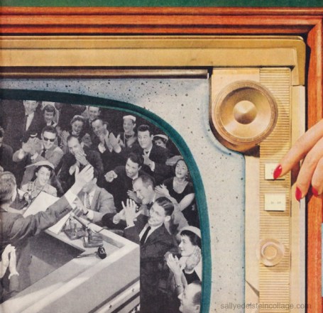 vintage Television set 1950s