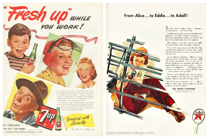Vintage WWII ads