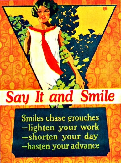 Vintage motivational business poster Mather Poster Company 1920s