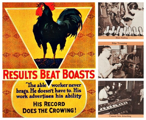 vintage poster factory workers photos