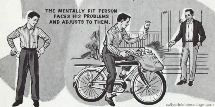 Vintage School Book illustration 1960