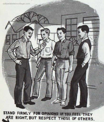 Vintage School Book illustration 1960