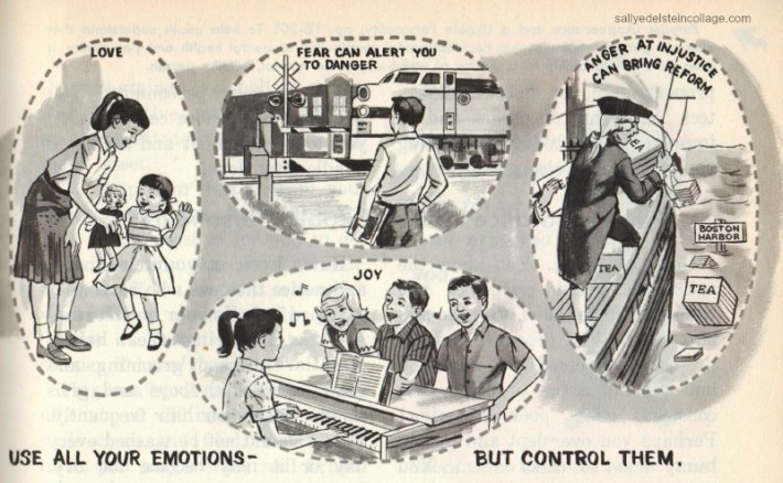 Vintage School Book illustration 1960