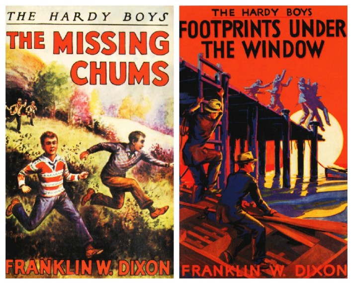 vintage book hardy boys
