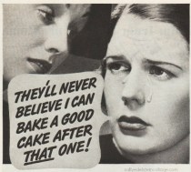Vintage Cake Ad 1930s