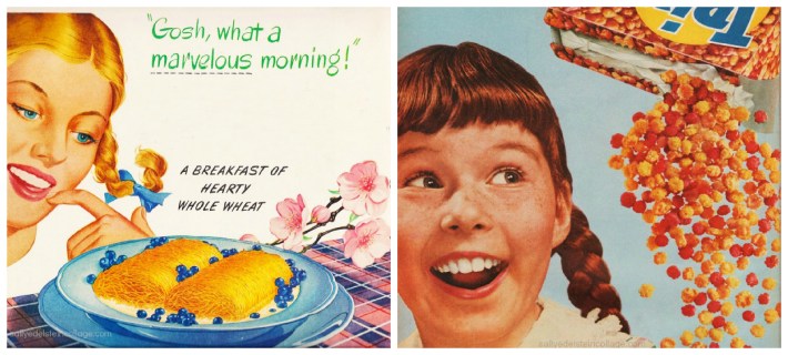vintage food ads