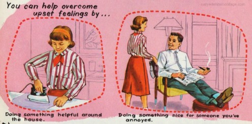 Vintage Illustration childrens schoolbook 1960