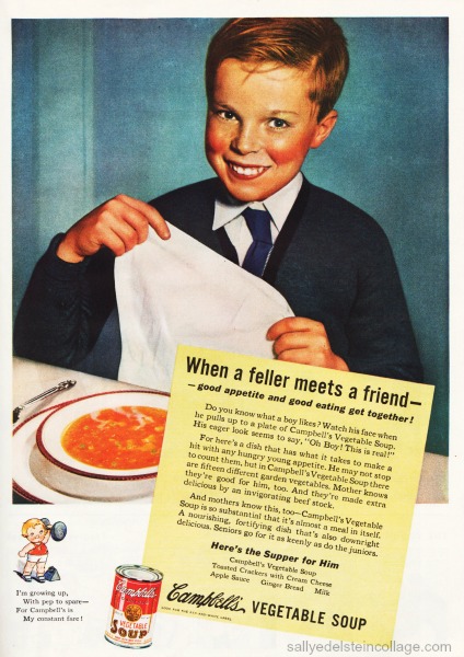 Vintage ad Campbells soup 1935