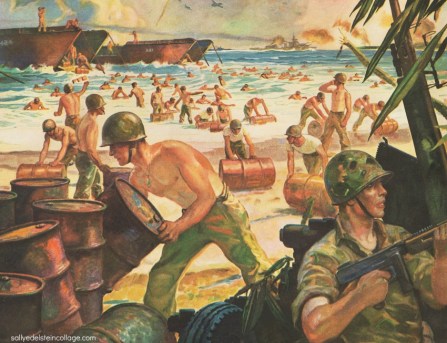 WWII Pacific Islands vintage Ad WWII Pacific Islands