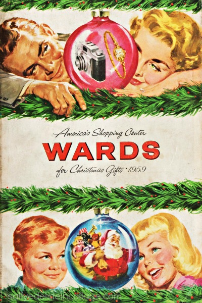 Vintage Montgomery Ward Xmas catalog