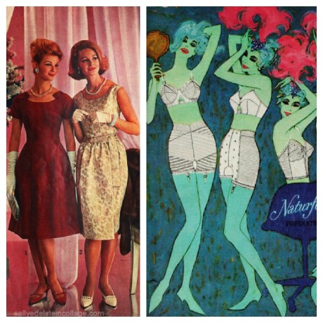 fashion girdles 1960