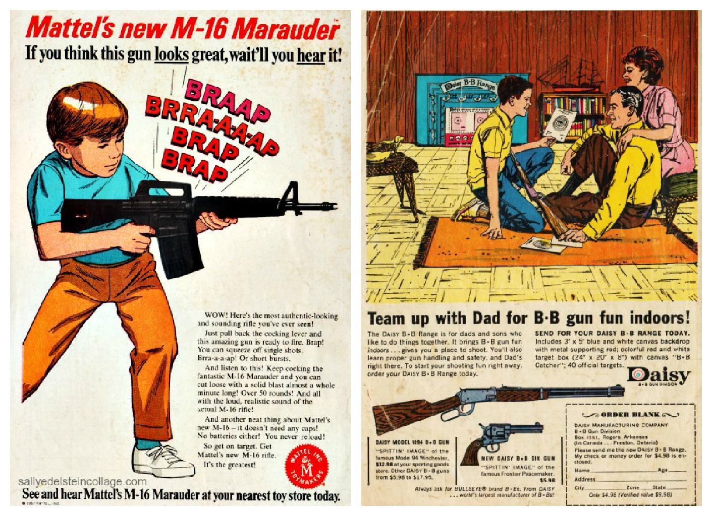 gun collagedaisy | Envisioning The American Dream