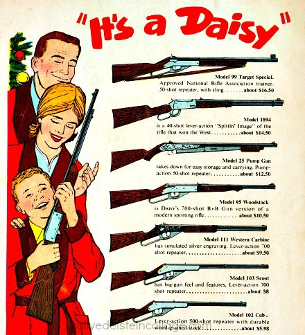 Daisy Guns Xmas ad