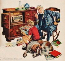 Vintage illustration ad