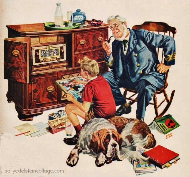 Vintage illustration ad