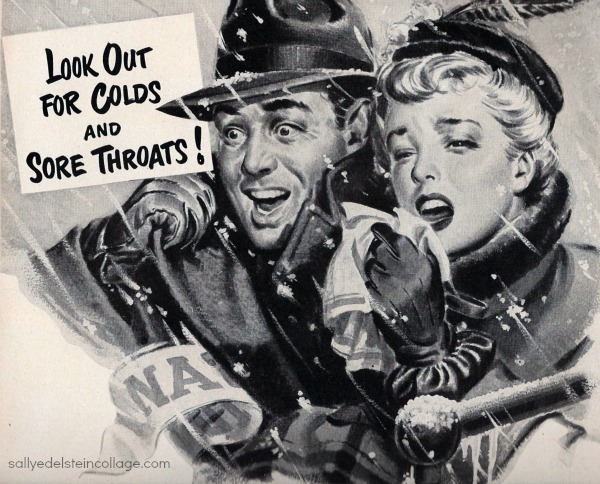 health colds vintage ads 