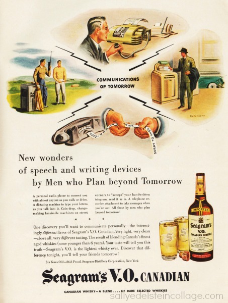 postwar communication in the future illustration 1946