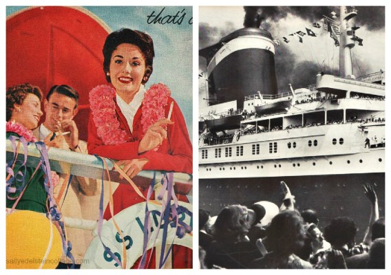 travel cruise Bon Voyage SS United States