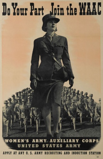 WWII WAAC recruitment poster
