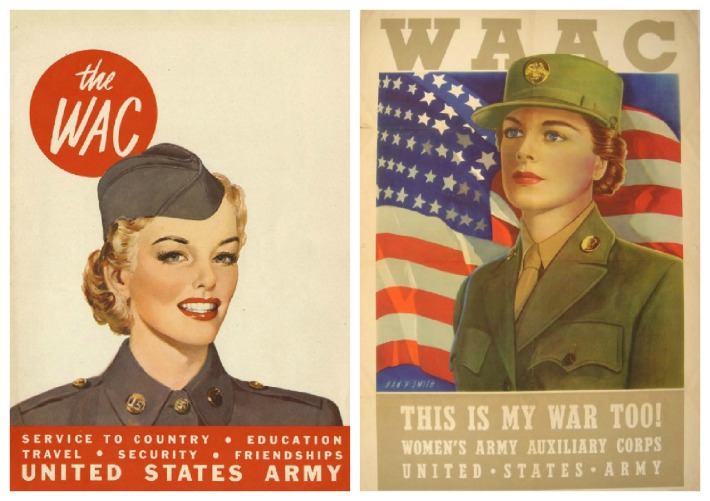 WWII WAC and WAAC Recruitment Posters