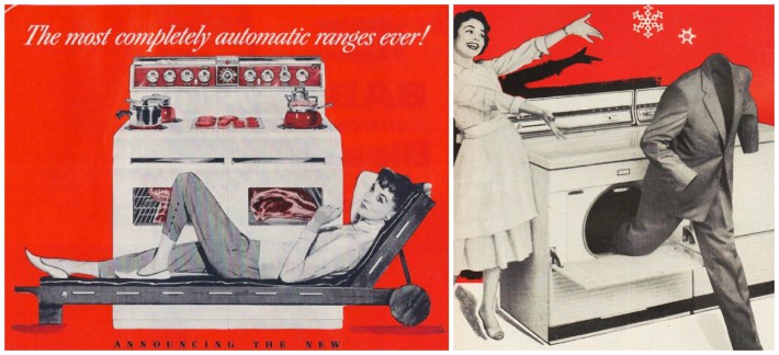 vintage ads 1950s housewives