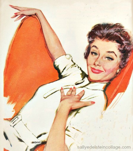 1950s Housewife vintage ad