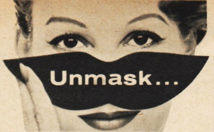 housewife mask 1950