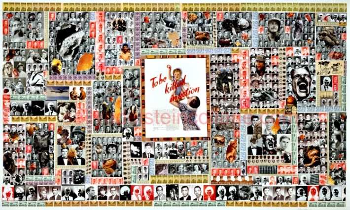 art collage sally edelstein war