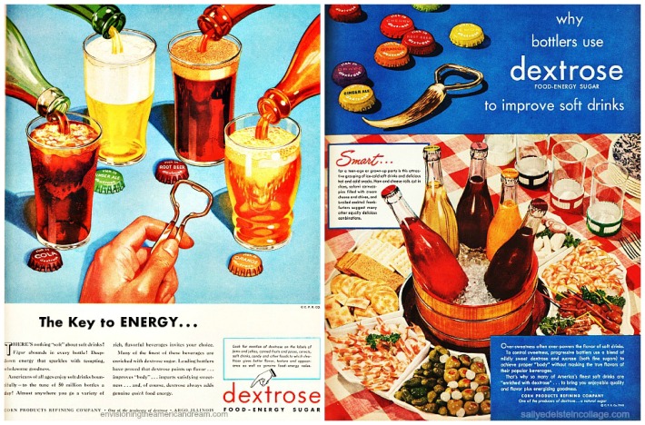 vintage ads sugar dextrose soda