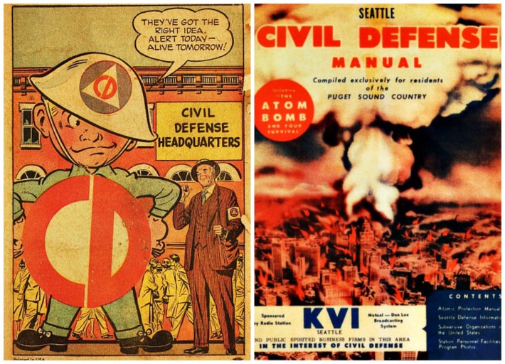 Civil Defense brochures 1950s