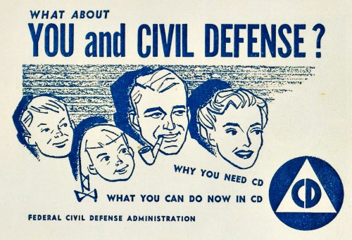 Civil Defense Booklet 1950s
