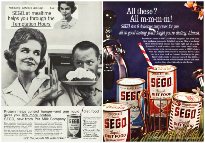 Diet Sego Ads 1960s