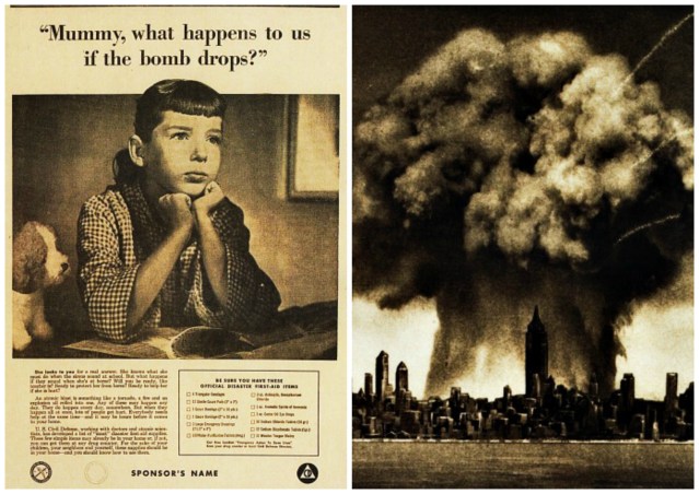 Nuclear Attack Vintage Nuclear Bomb images