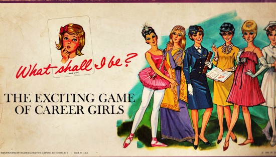 1960s toys games career girls 