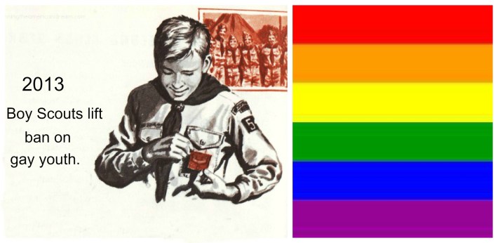 illustration Boy Scout  Gay Youth