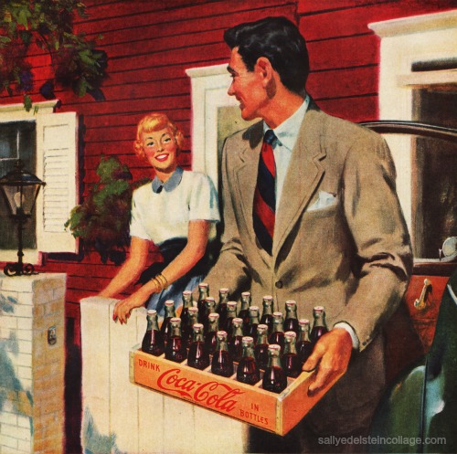 Vintage Coca Cola Ad 1949 vintage coke ad illustration