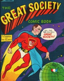 comic Lyndon Johnson