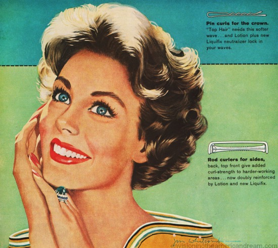 Jon Whitcomb illustration ad pin it 1958