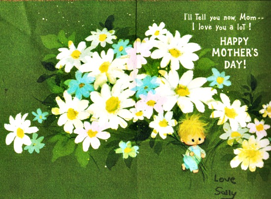 Vintage Mothers Day Card to Betty Edelstein Vintage Mothers Day Card Sally Edelstein