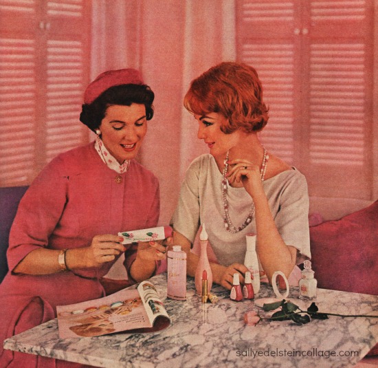 Beauty Avon Lady Ad 1962