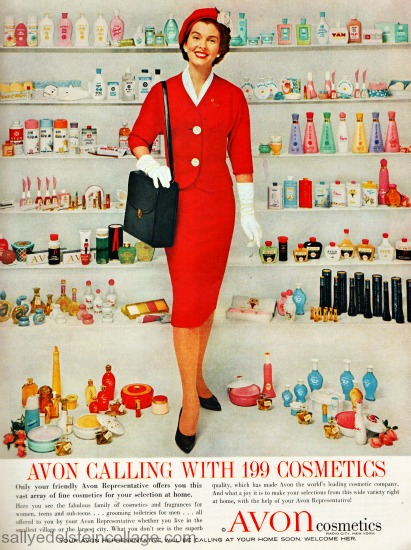  photo Avon Lady ad 1960
